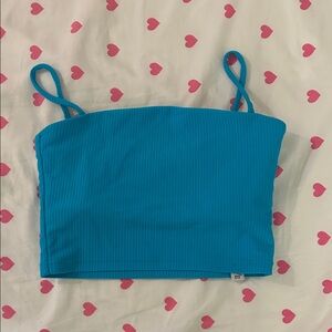 Blue Kids Strap Top